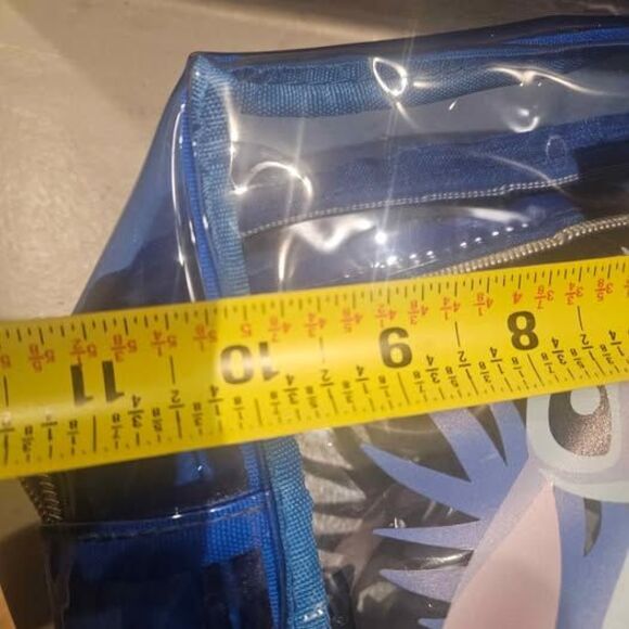 Clear Lilo and Stitch Clear Clutch bag with Tag - Picture 5 of 7